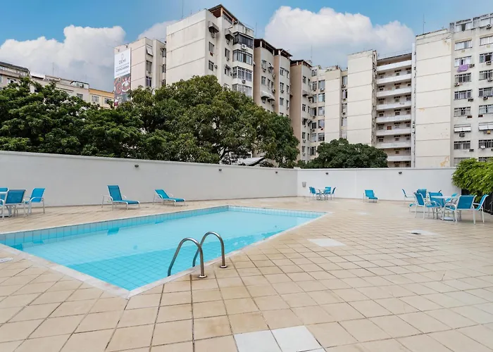One Flat - Piscina E Tranquilidade No Coracao De Copacabana