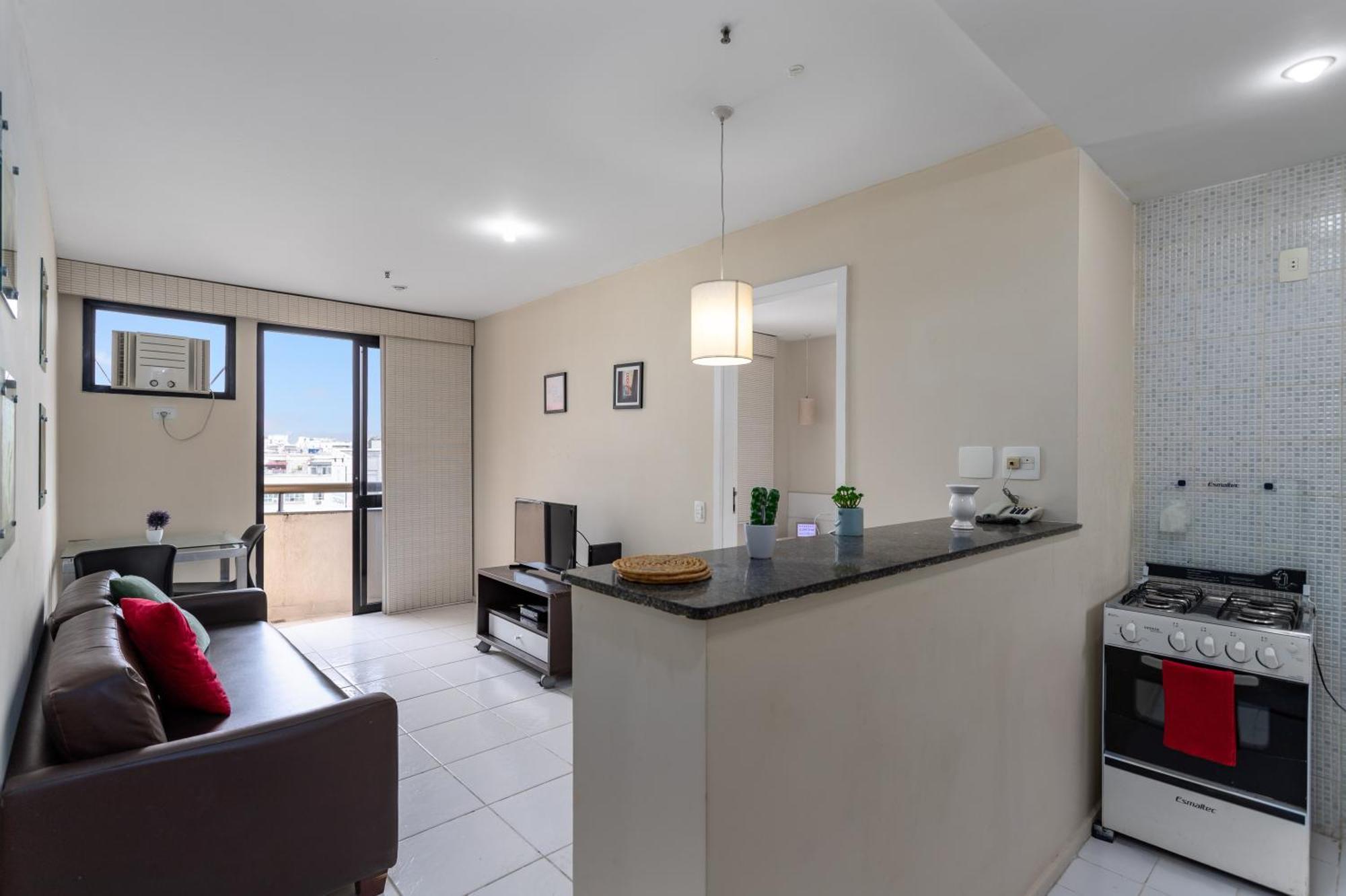 Apartamento One Flat - Piscina E Tranquilidade No Coracao De Copacabana